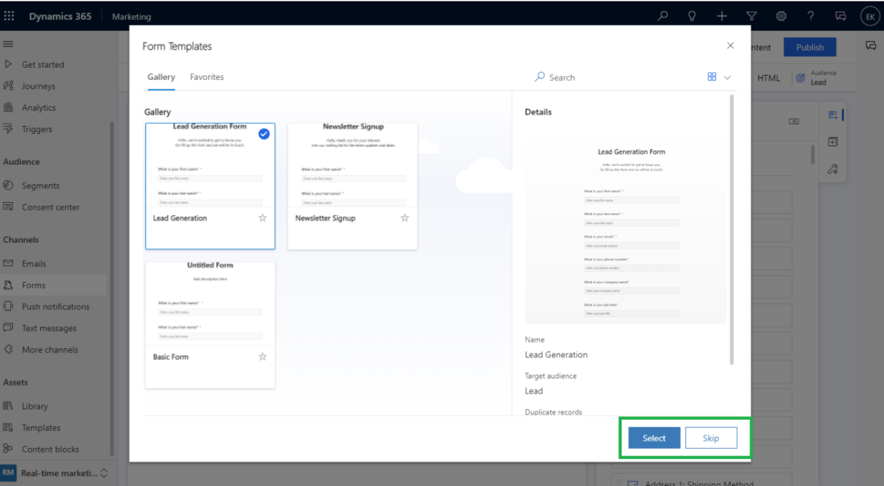 Microsoft Release 2023 Wave 1: Form creation and management in Real ... Real-Time Marketing: Using General News to Boost Engagement