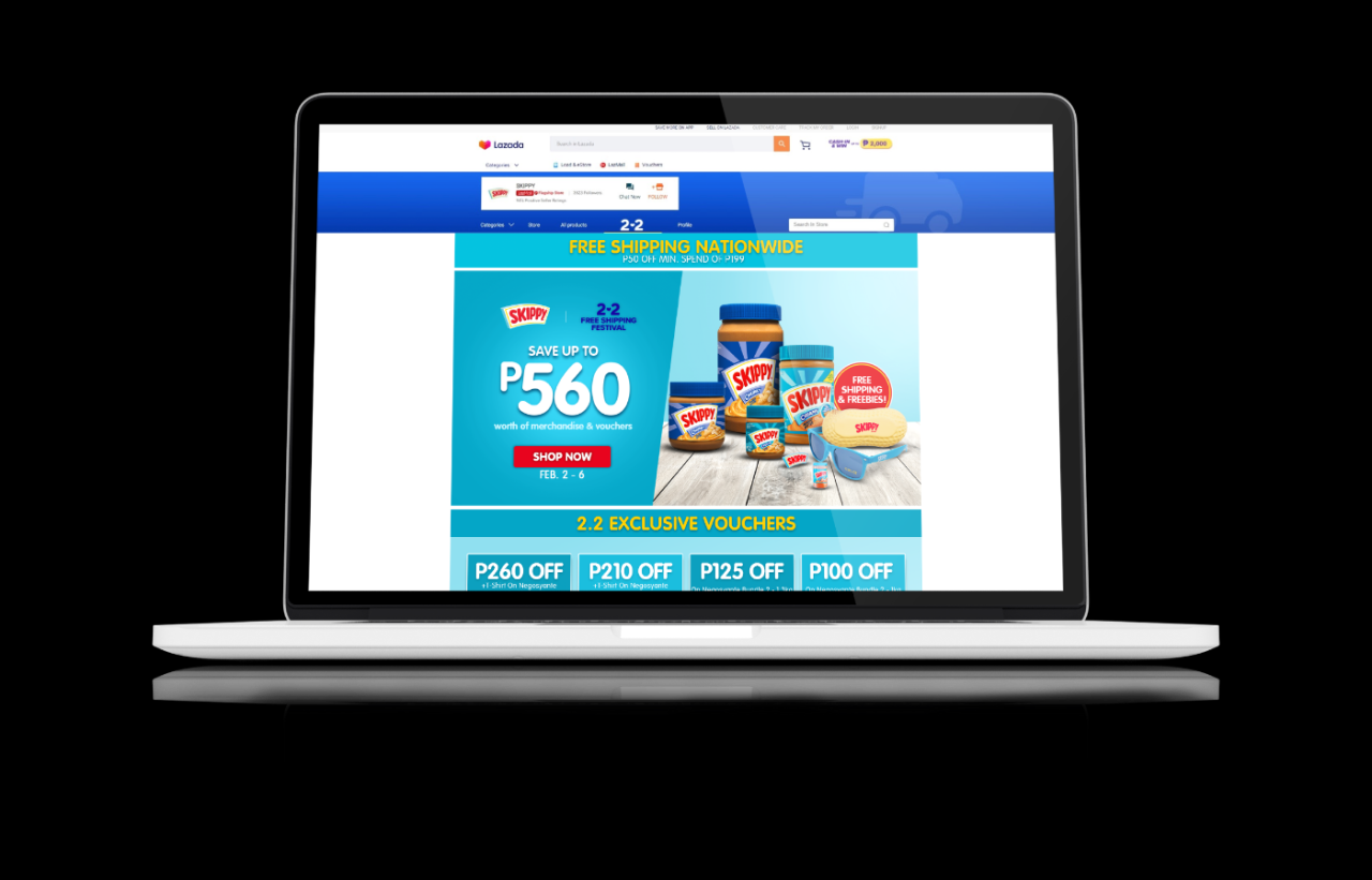 E-Commerce Campaign :: Behance Integrating News Highlights into E-commerce Promotion Campaigns